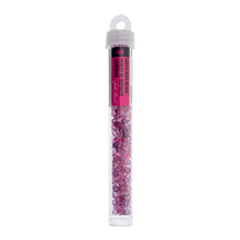 Load image into Gallery viewer, (Vial Czech Size 6/0) Two-Tone Fuchsia Red Terra Dyed
