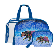 Load image into Gallery viewer, Kim McDonough Celestial Bear Cosmetic Bag Set
