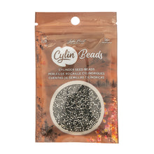 Load image into Gallery viewer, 11/0 Cylin Bead Grey S/L

