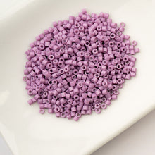 Load image into Gallery viewer, 11/0 Cylin Bead Opaque Lilac
