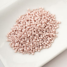 Load image into Gallery viewer, 11/0 Cylin Bead Opaque Pale Rose
