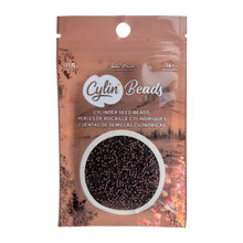 Load image into Gallery viewer, 11/0 Cylin Bead Dark Brown
