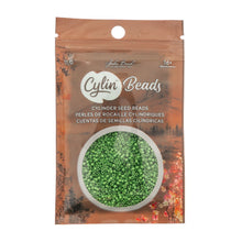 Load image into Gallery viewer, 11/0 Cylin Bead Opaque Spring Green

