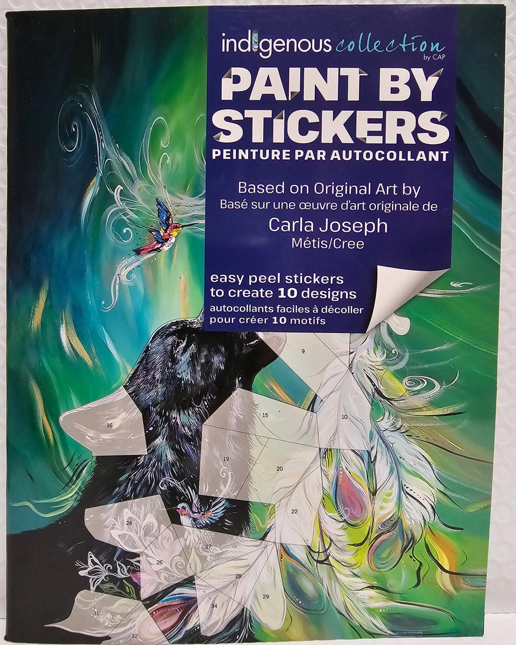 Paint by Stickers: Original Art by Carla Joseph (Métis/Cree)