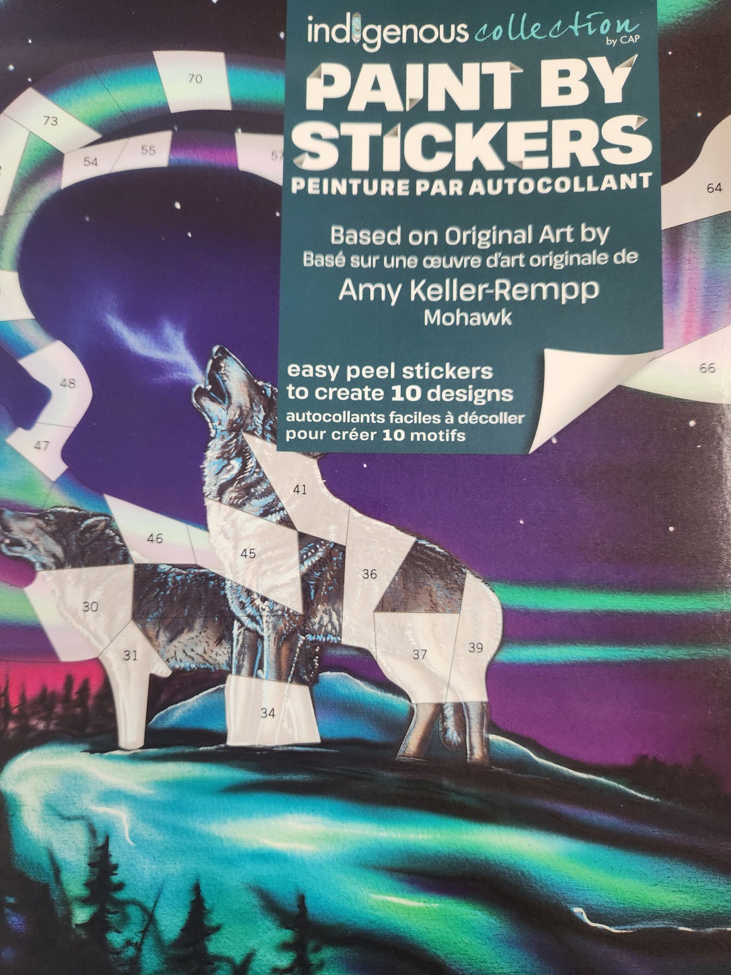 Paint by Stickers: Original Art by Amy Keller-Rempp (Mohawk)