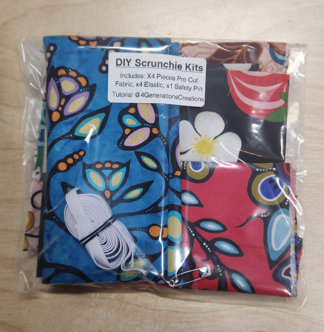 DIY Scrunchie kit (4 pack)