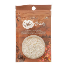 Load image into Gallery viewer, 11/0 Cylin Bead Cream Matte Glazed Luster

