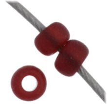 Load image into Gallery viewer, (Vial Czech Size 11) Transparent Garnet Matt
