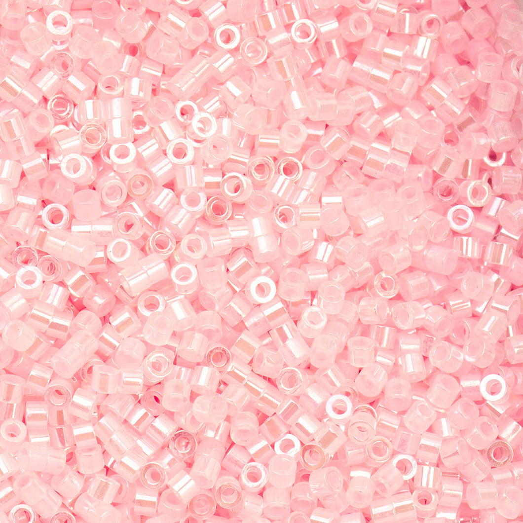 11/0 Cylin Bead Light Crystal Pink