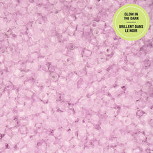 Load image into Gallery viewer, 11/0 Cylin Bead Glow in Dark - Violet
