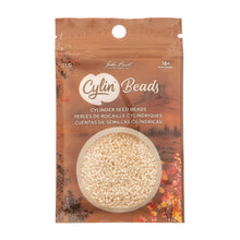 Load image into Gallery viewer, 11/0 Cylin Bead Opaque White Bisque
