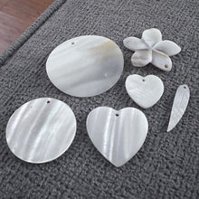 Load image into Gallery viewer, White Mother of Pearl Shell (1-each)
