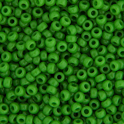 (Vial Miyuki Size 11) Green Pea Opaque