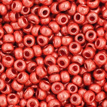 Load image into Gallery viewer, 11/0 Seedbead Metallic Lt Copper Terra
