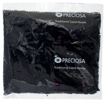 Load image into Gallery viewer, 11/0 Seedbead Opaque Black
