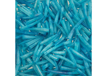 Load image into Gallery viewer, (Canada Only) 30g unsorted small 0.5-1&quot; Dentalium Turquoise Dyed
