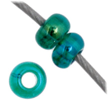 Load image into Gallery viewer, (Vial Czech Size 11) Transparent Teal AB
