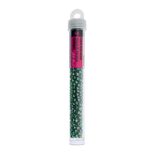 Load image into Gallery viewer, (Vial Czech Size 6/0) Transparent Green Luster
