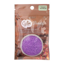Load image into Gallery viewer, 11/0 Cylin Bead Glow in Dark - Purple
