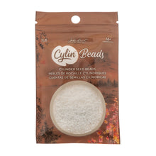 Load image into Gallery viewer, 11/0 Cylin Bead Matte Macaron - White
