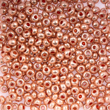 Load image into Gallery viewer, (Vial Czech Size 6/0) Metallic Copper Terra
