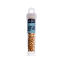 Load image into Gallery viewer, (Czech Seed Bead 9/0 3Cut Vial) Opaque Gold Premium
