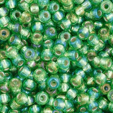 Load image into Gallery viewer, (Vial Czech Size 11) S/L Green Rainbow
