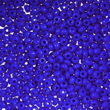 Load image into Gallery viewer, (Vial Czech Size 6/0) Opaque Medium Dark Blue
