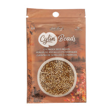Load image into Gallery viewer, 11/0 Cylin Bead Opaque Toasted Caramel
