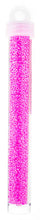 Load image into Gallery viewer, (Vial Miyuki Seed Bead 11/0)Fuchsia Luminous Neon C/L
