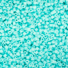 Load image into Gallery viewer, 11/0 Cylin Bead Matte Macaron - Blue Turquoise

