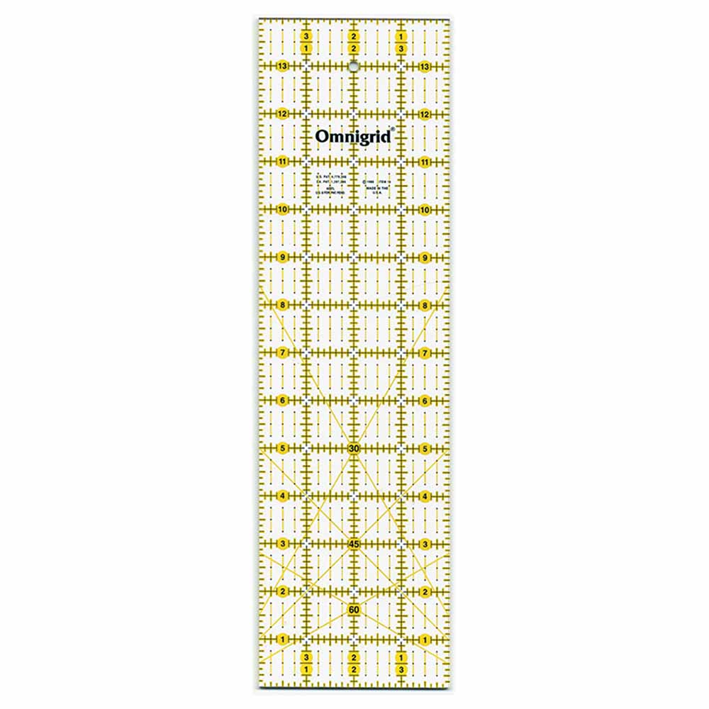OMNIGRID Ruler - 4″ x 14″ (10.2 x 35.6cm) – 4 Generations Creations