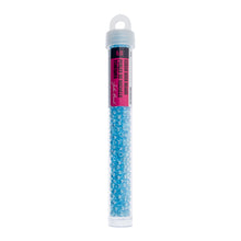Load image into Gallery viewer, (Vial Czech Size 6/0) Transparent Light Aqua Luster
