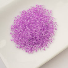 Load image into Gallery viewer, 11/0 Cylin Bead Glow in Dark - Purple
