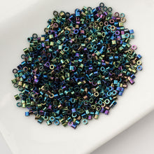 Load image into Gallery viewer, 11/0 Cylin Bead Black AB
