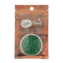 Load image into Gallery viewer, 11/0 Cylin Bead Emerald S/L
