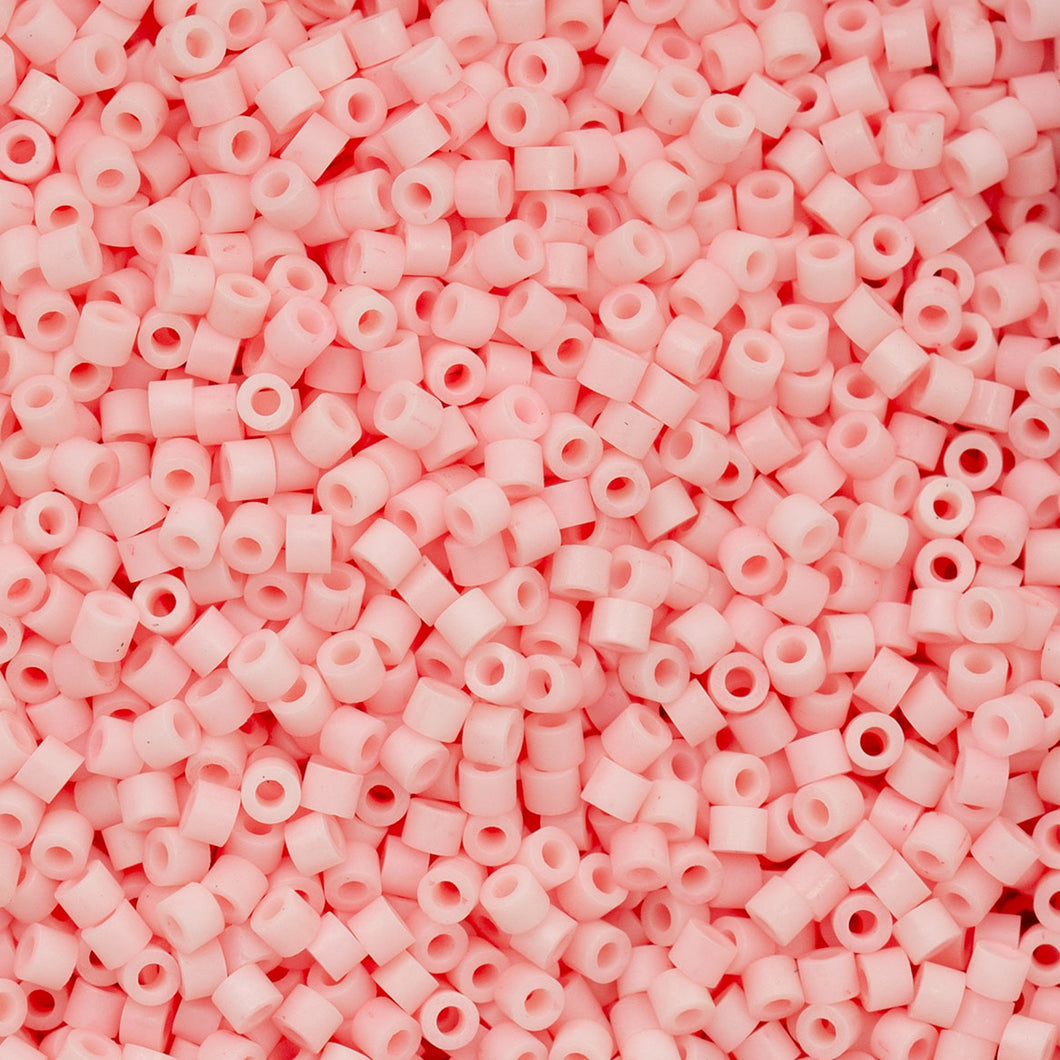 11/0 Cylin Bead Matte Macaron - Light Coral