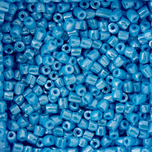 Load image into Gallery viewer, (Czech Seed Bead 9/0 3Cut Vial) Opaque Light Blue Luster
