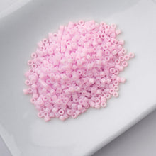 Load image into Gallery viewer, 11/0 Cylin Bead Matte Macaron- Pink Cotton Candy
