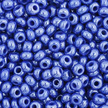 Load image into Gallery viewer, 11/0 Seedbead Royal Blue Luster Opaque
