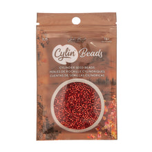 Load image into Gallery viewer, 11/0 Cylin Bead Red S/L
