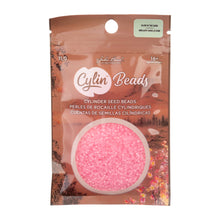 Load image into Gallery viewer, 11/0 Cylin Bead Glow In The Dark- Pink Neon
