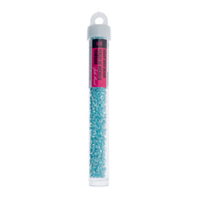Load image into Gallery viewer, (Vial Czech Size 6/0) Turquoise C/L Crystal
