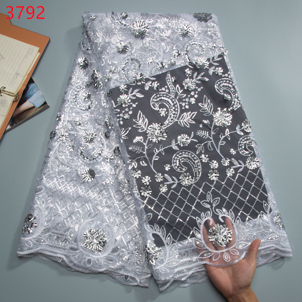 Lace - 3792 - White (PER/YARD)