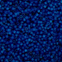 Load image into Gallery viewer, 11/0 Cylin Bead Transparent Cobalt Blue
