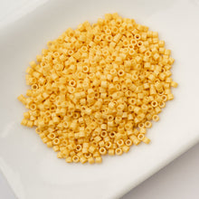 Load image into Gallery viewer, 11/0 Cylin Bead Opaque Light Topaz
