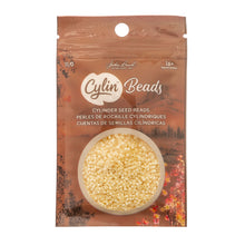 Load image into Gallery viewer, 11/0 Cylin Bead Opaque Dark Cream
