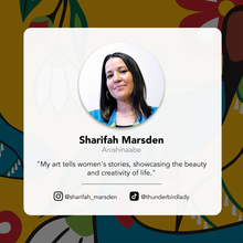 Load image into Gallery viewer, Embossed Metal Magnet - Heart Berry Gatherers by Sharifah Marssen
