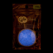 Load image into Gallery viewer, 11/0 Cylin Bead Glow in Dark AB - Violet
