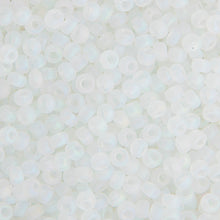 Load image into Gallery viewer, (Vial Miyuki Seed Bead 11/0) Crystal AB Matte
